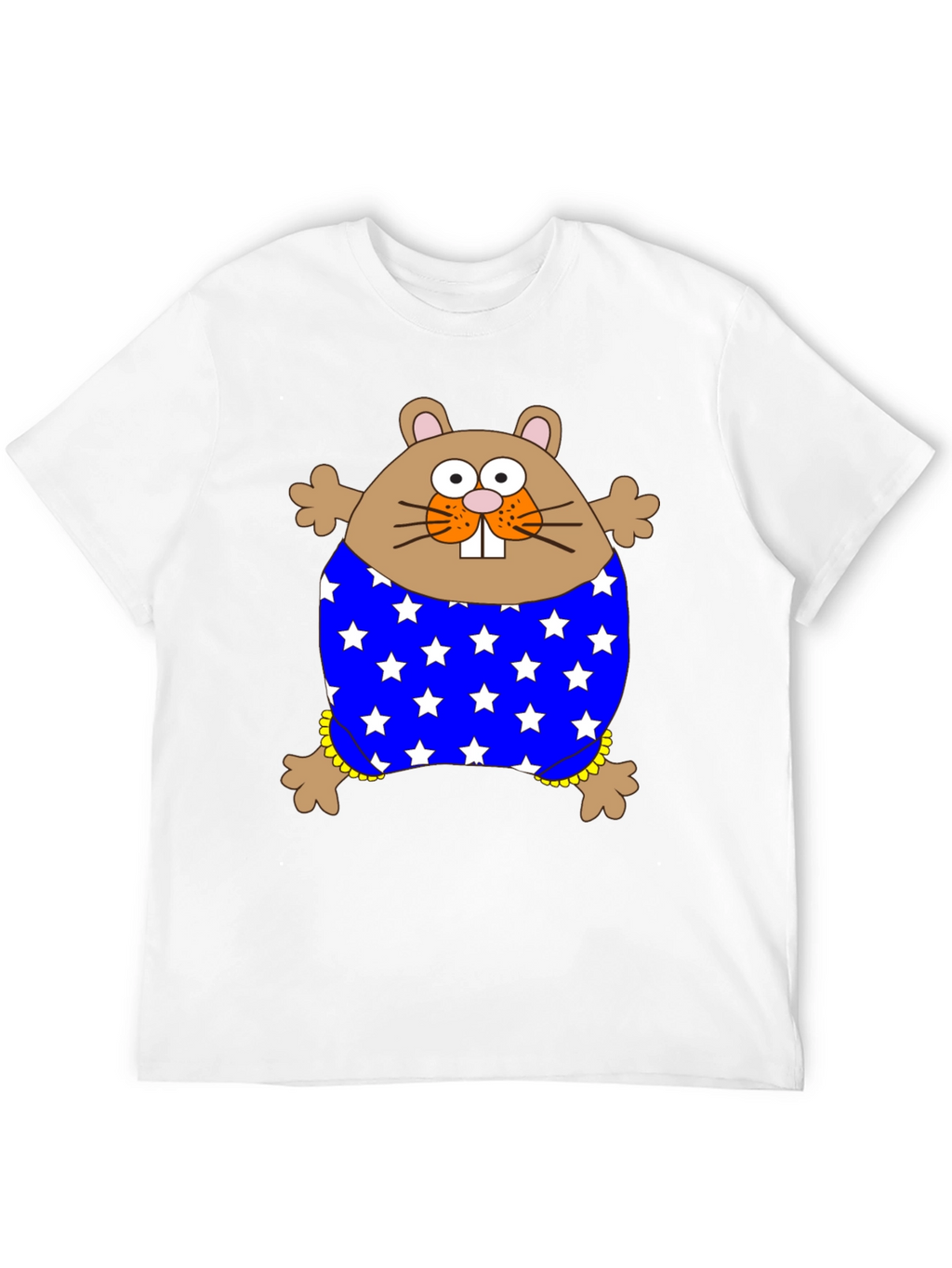 Funny Hamster Stars T-Shirt