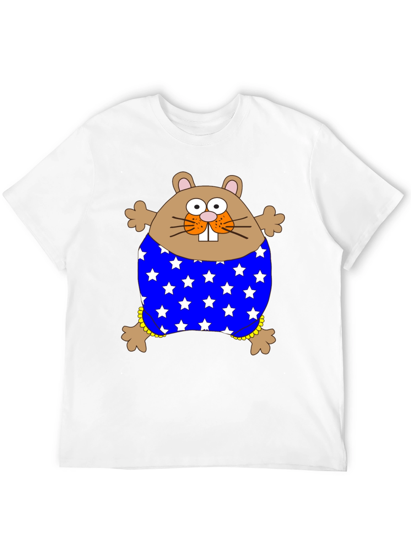 Funny Hamster Stars T-Shirt