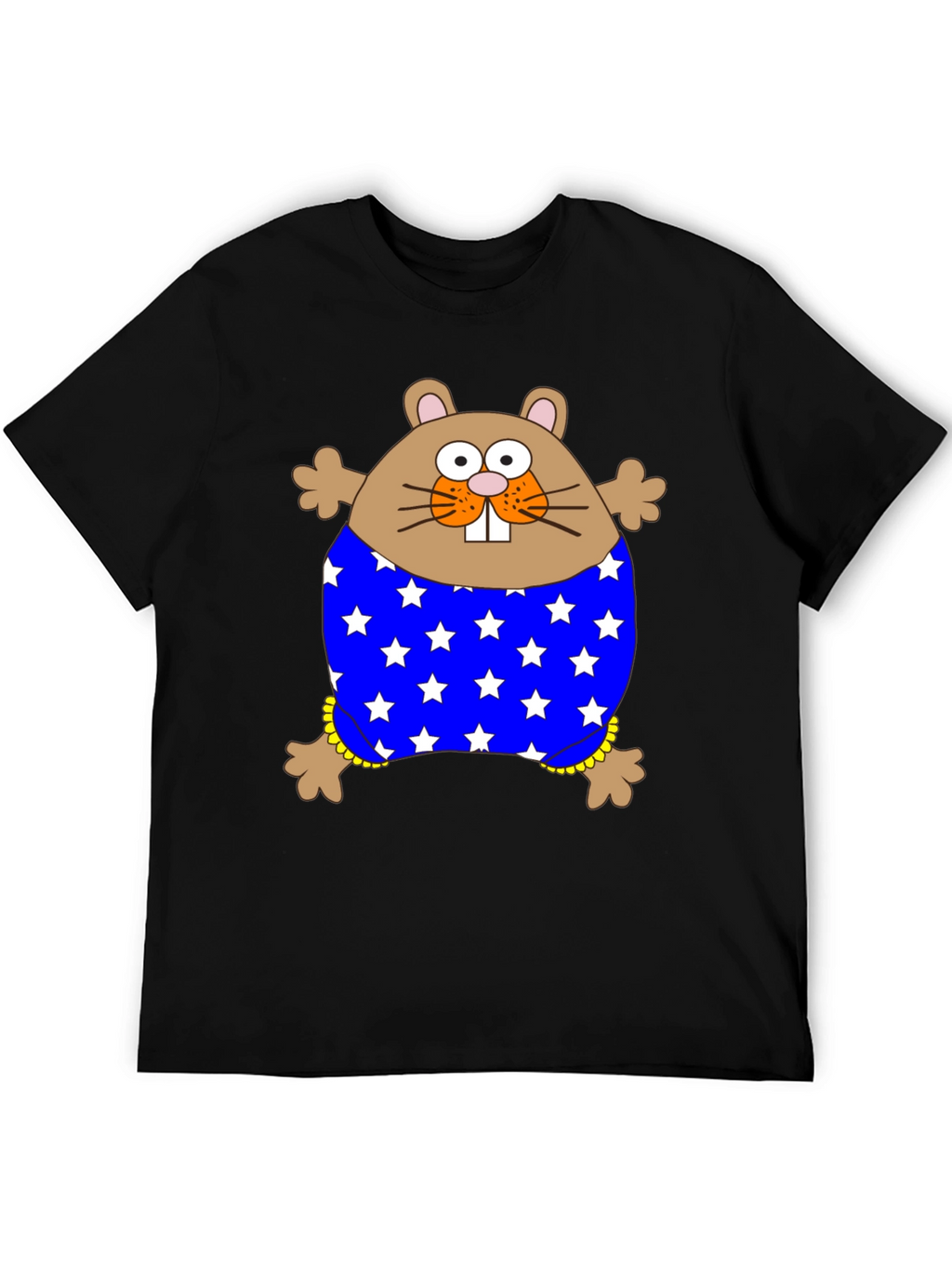 Funny Hamster Stars T-Shirt