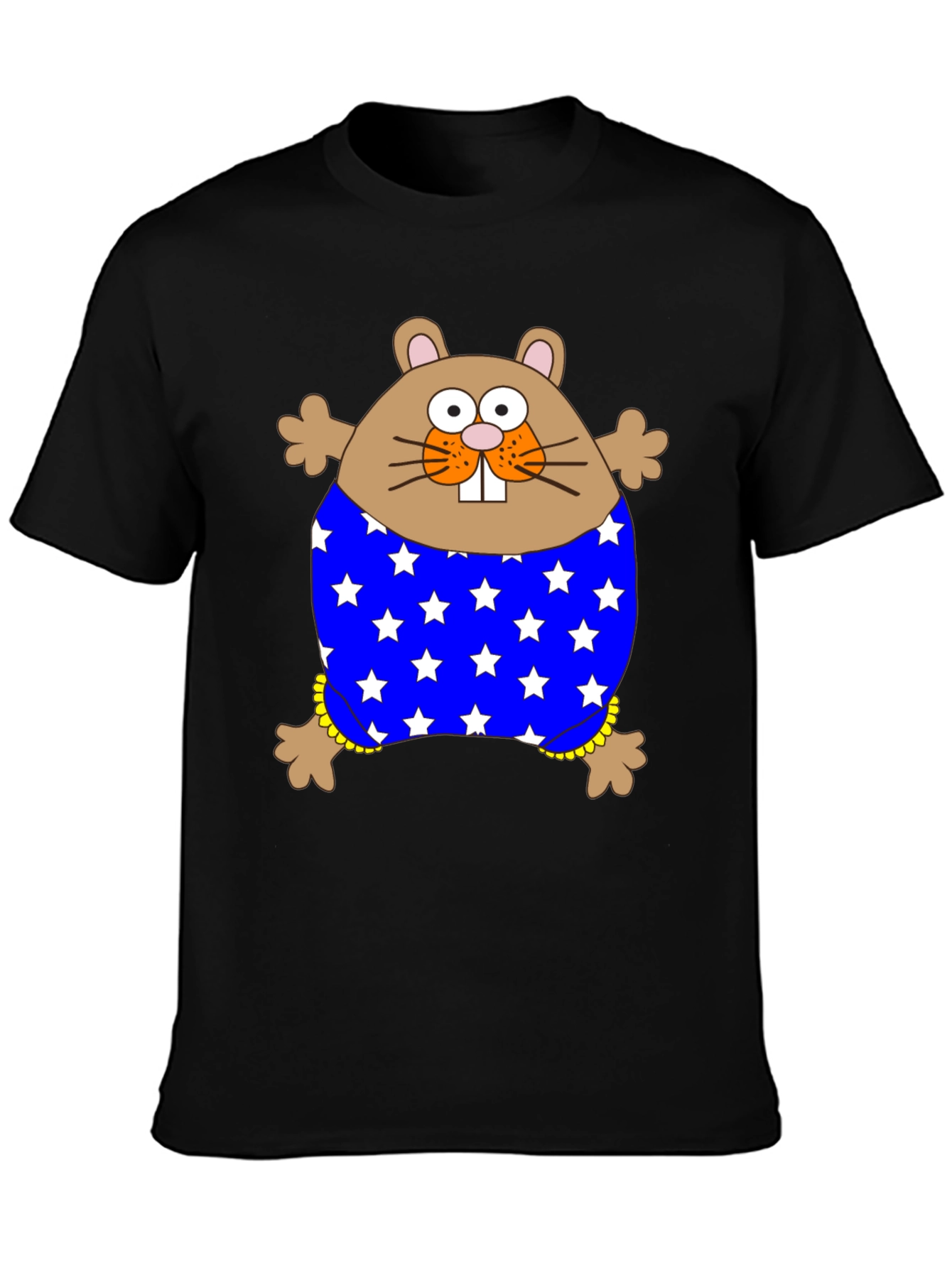 Funny Hamster Stars T-Shirt