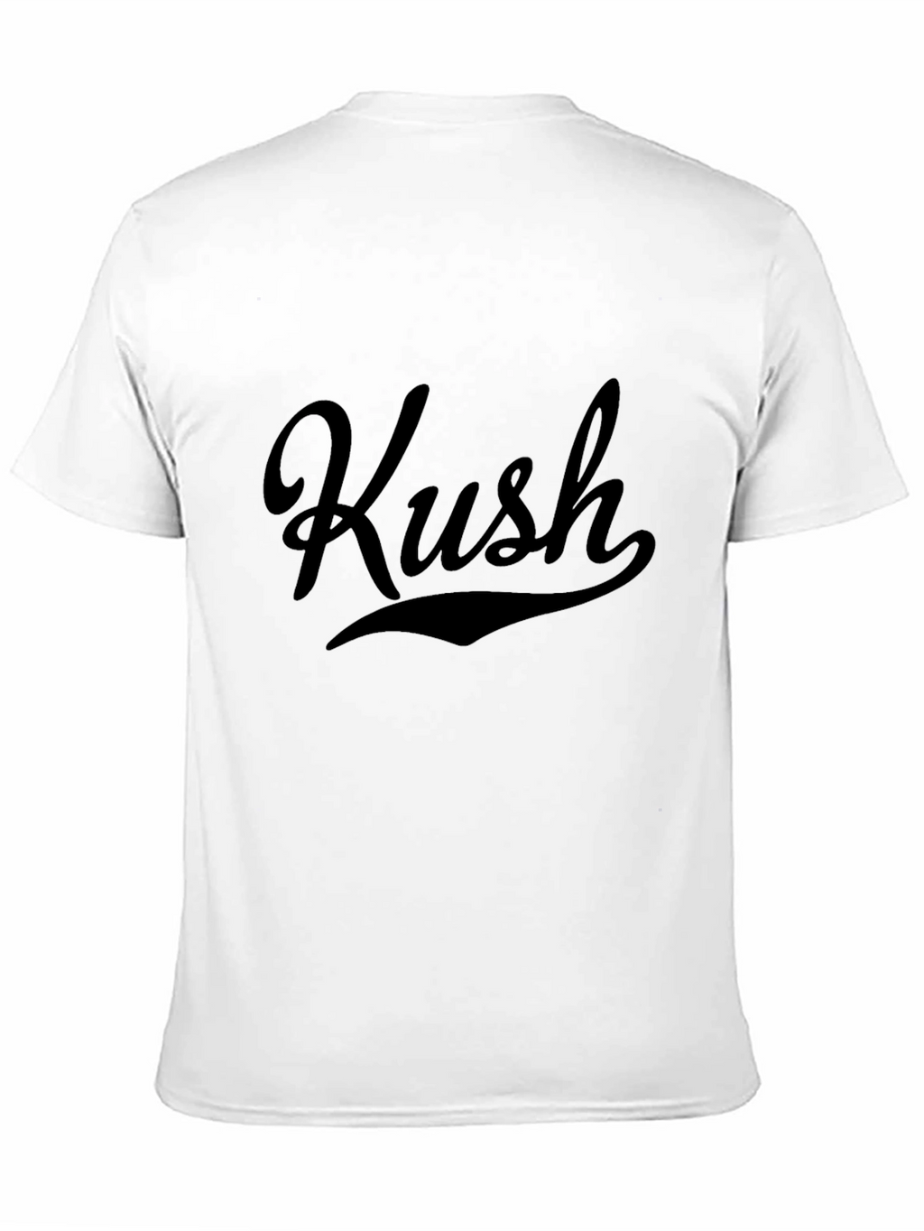 Kush Graphic Print Black T-Shirt - Casual Style