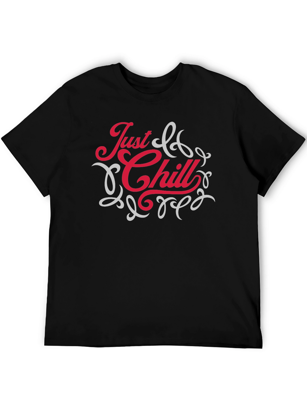 Just Chill Graphic Tee - Relaxed Comfort
