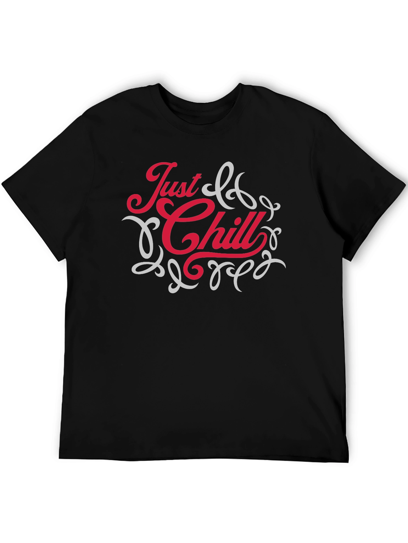 Just Chill Graphic Tee - Relaxed Comfort