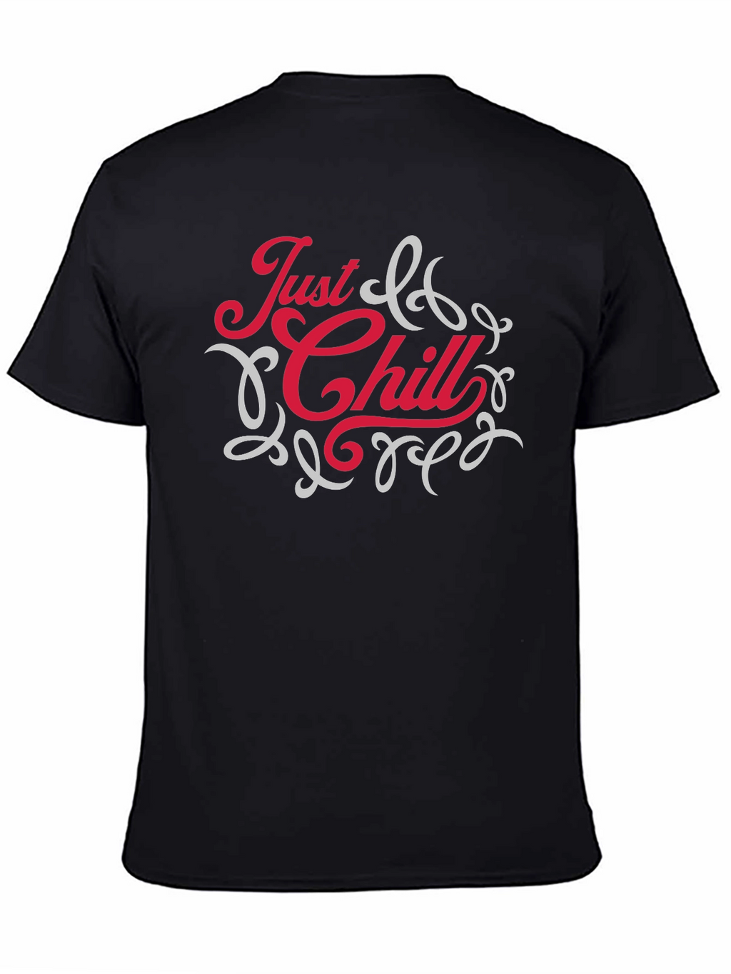 Just Chill Graphic Tee - Relaxed Comfort