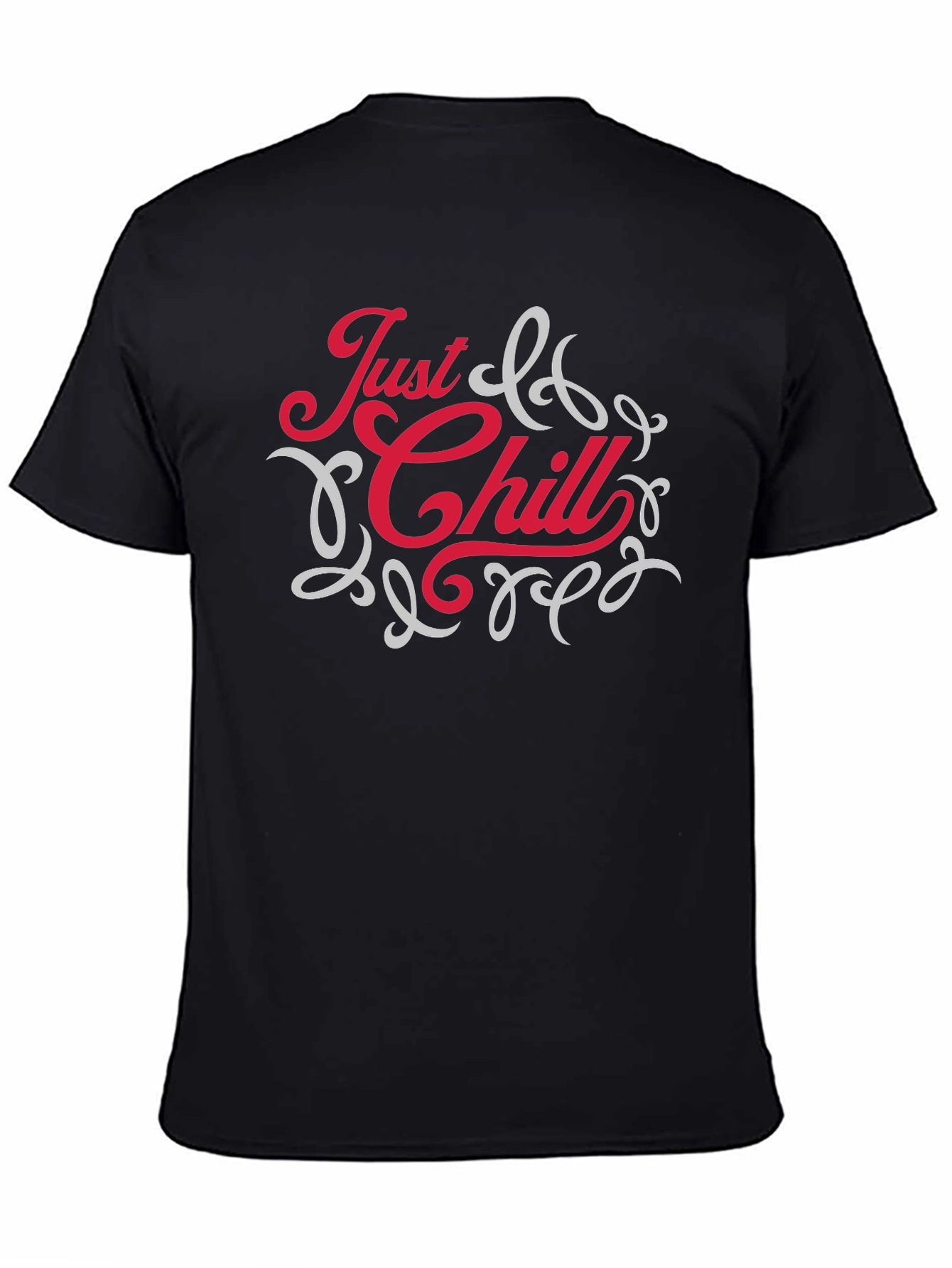 Just Chill Graphic Tee - Relaxed Comfort