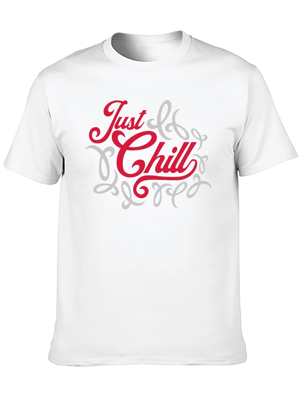 Just Chill Graphic Tee - Relaxed Comfort