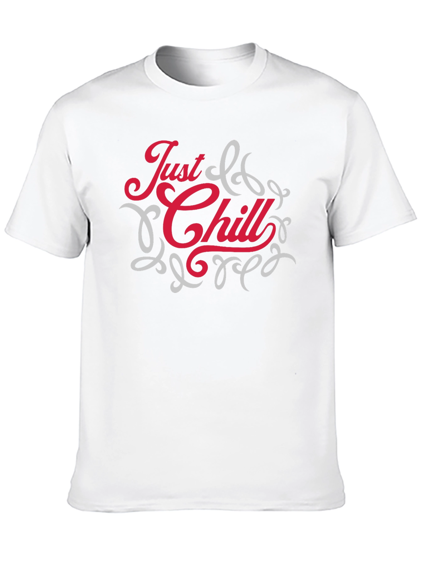 Just Chill Graphic Tee - Relaxed Comfort