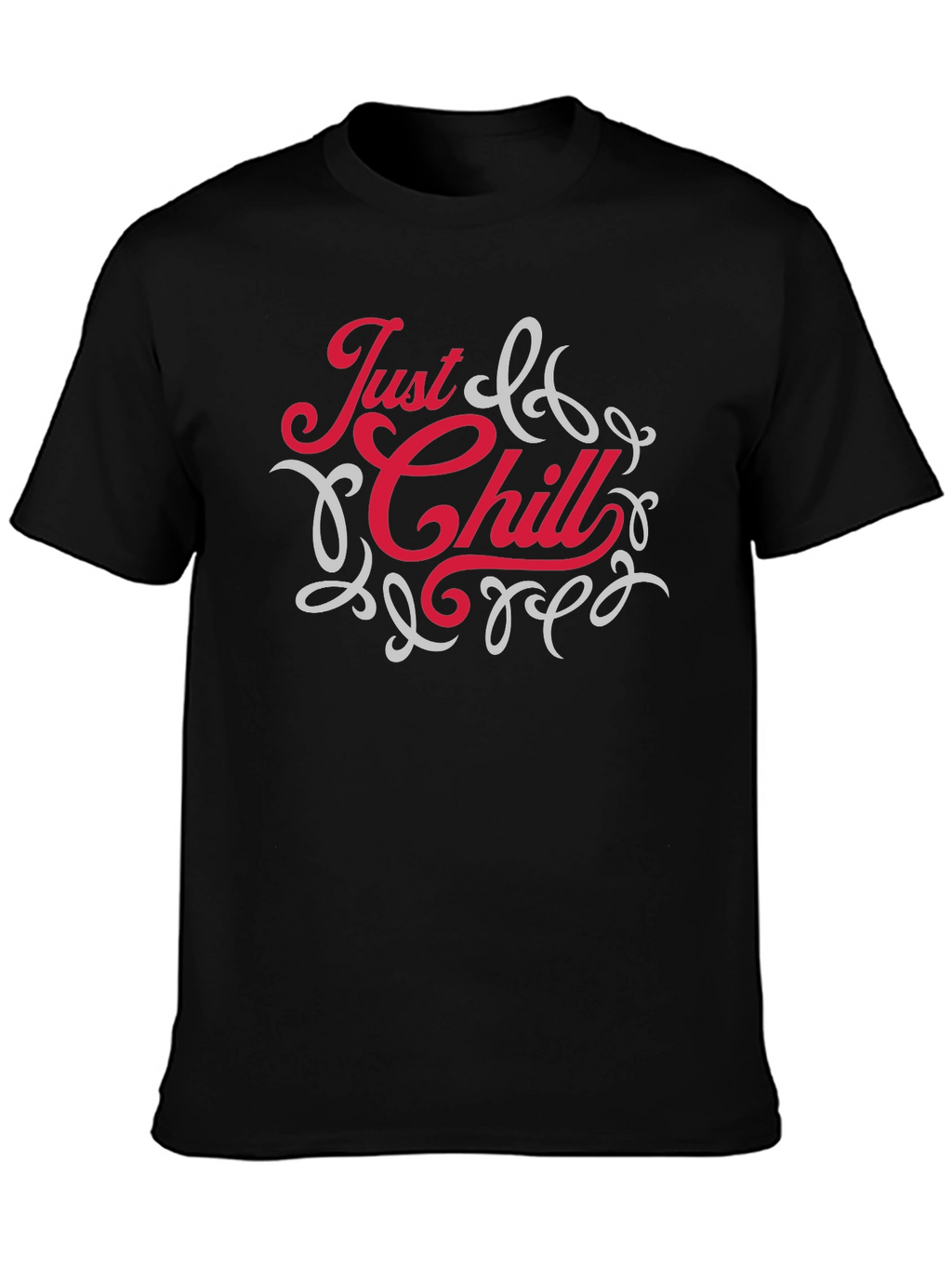 Just Chill Graphic Tee - Relaxed Comfort