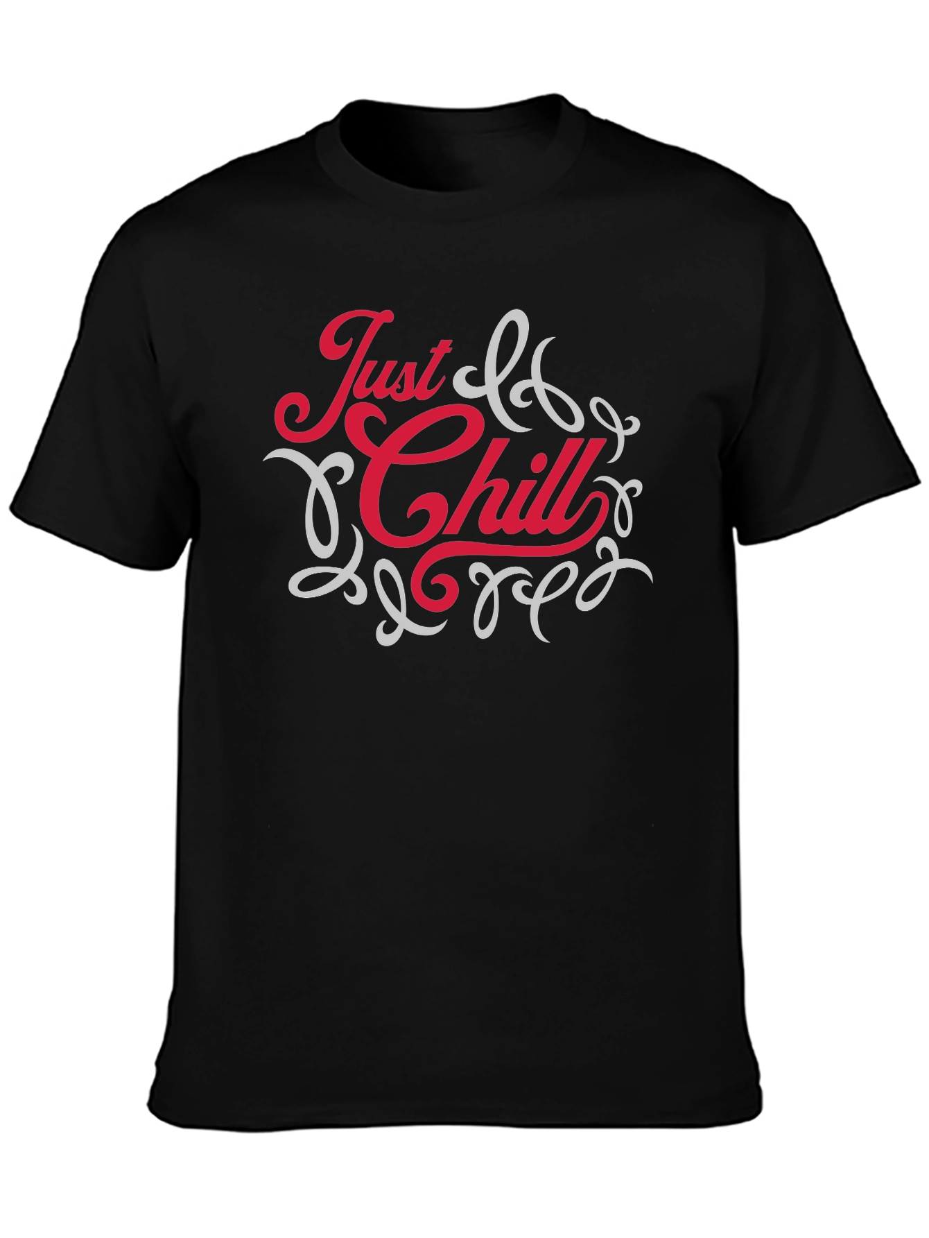 Just Chill Graphic Tee - Relaxed Comfort
