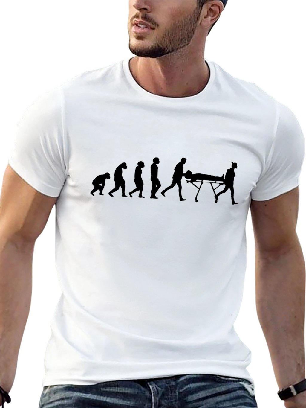 Paramedic Evolution Black T-Shirt