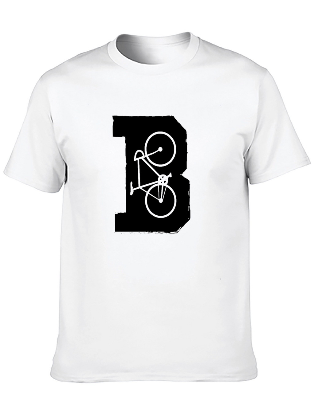 Bicycle Initial Black T-Shirt