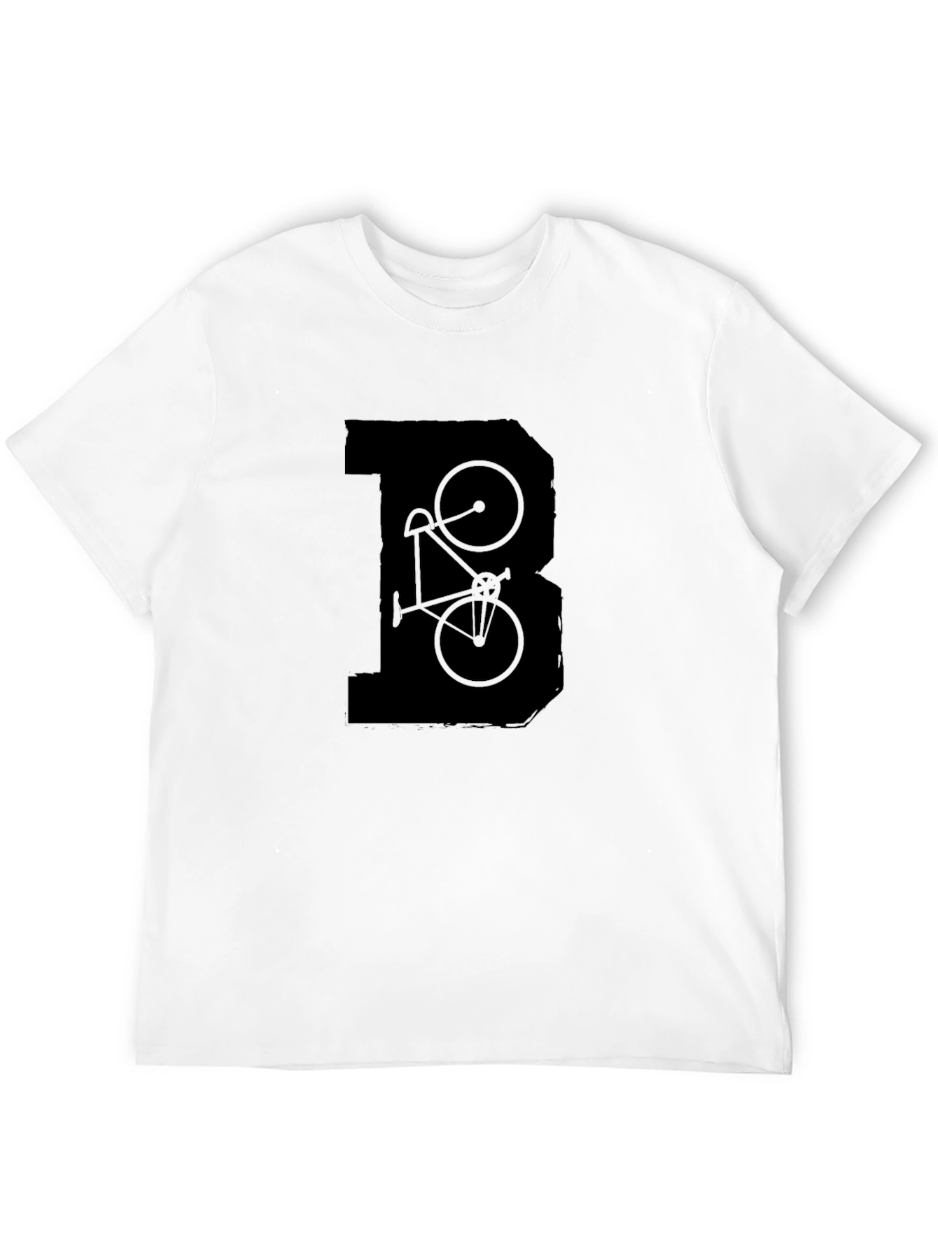Bicycle Initial Black T-Shirt