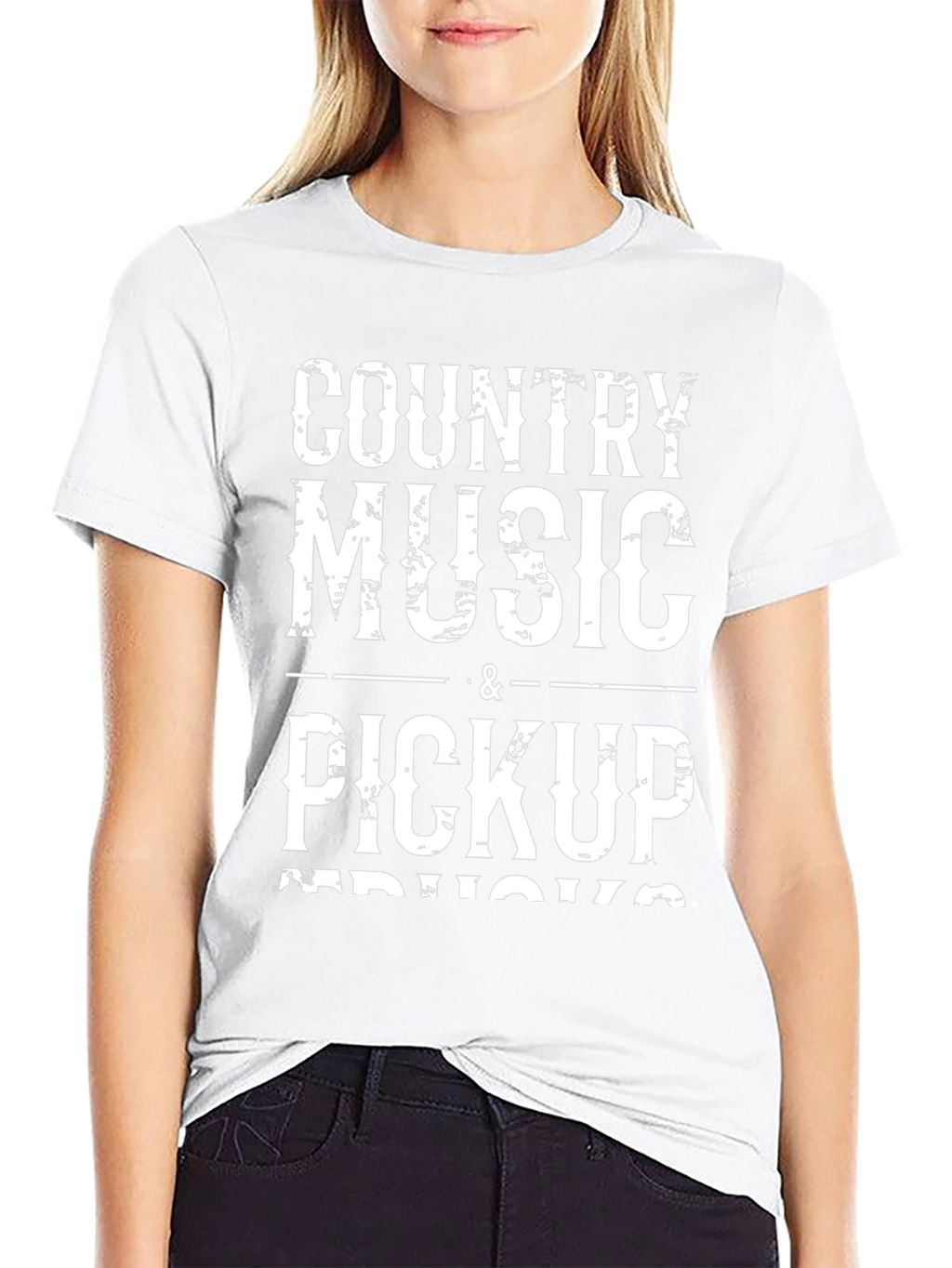 Country Music & Pickup Trucks Graphic T-Shirt
