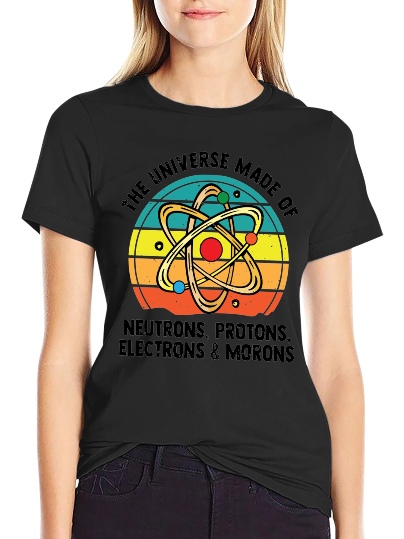 The Universe Made of Morons T-Shirt | Funny Science Tee