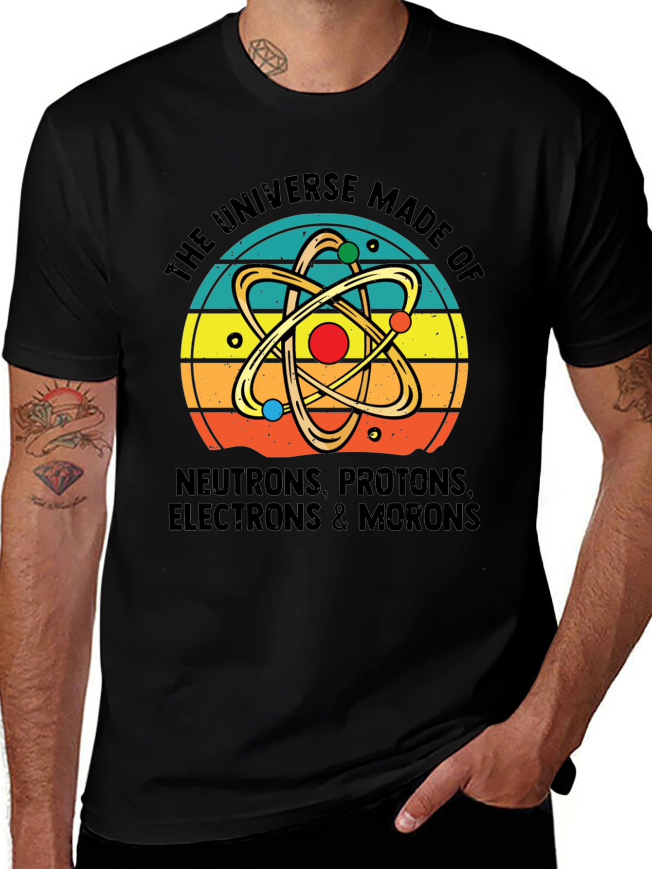 The Universe Made of Morons T-Shirt | Funny Science Tee