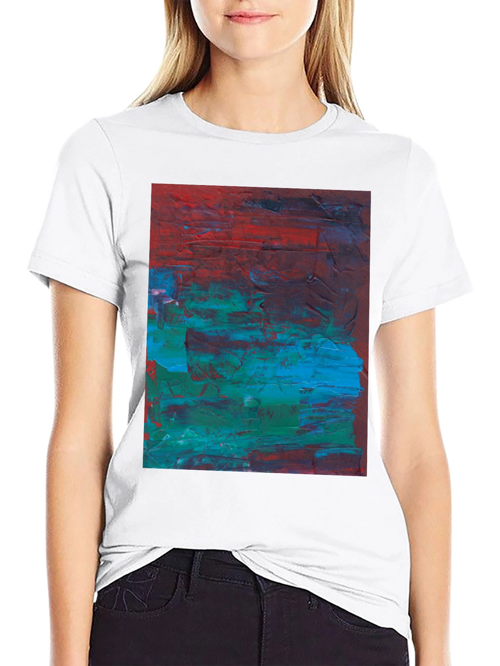 Abstract Art Tee - Bold & Unique Style