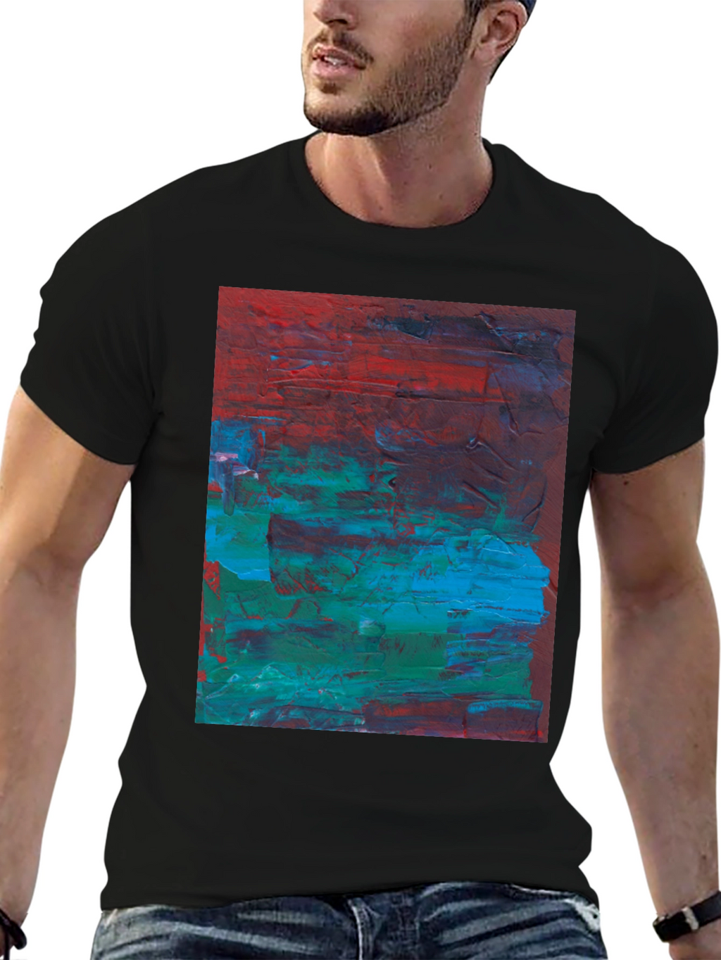 Abstract Art Tee - Bold & Unique Style