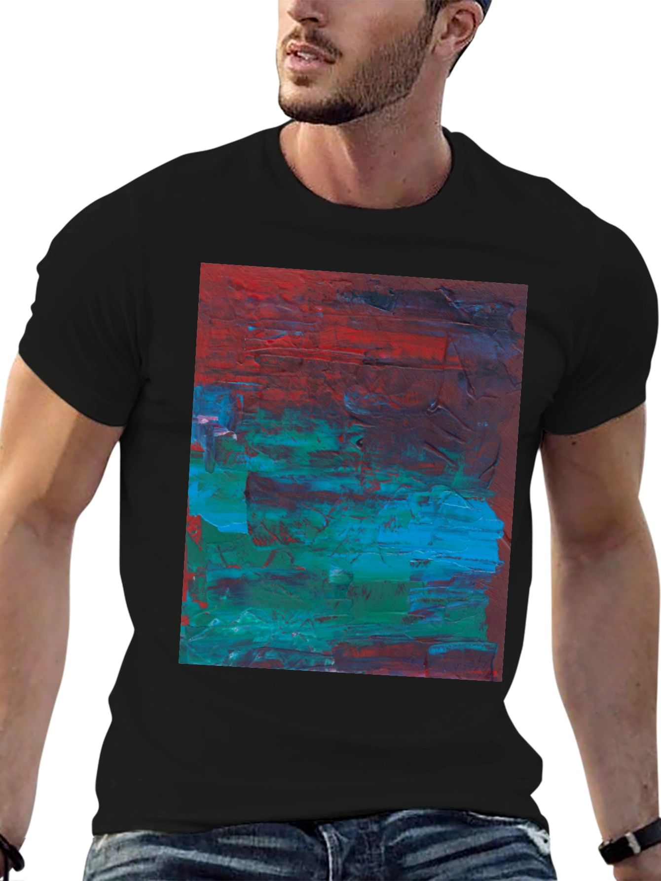 Abstract Art Tee - Bold & Unique Style