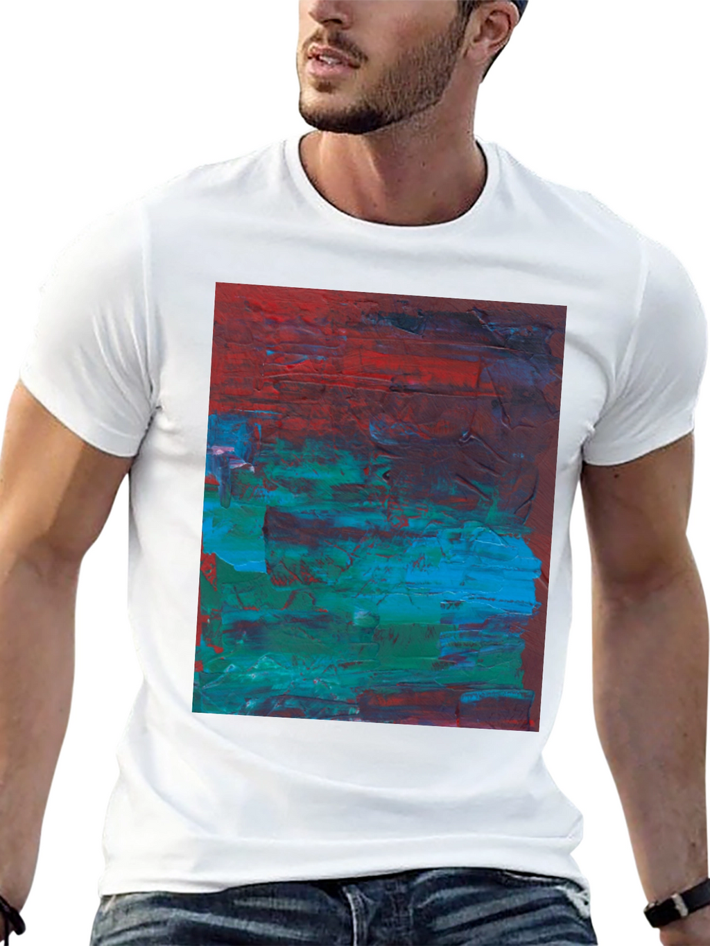 Abstract Art Tee - Bold & Unique Style