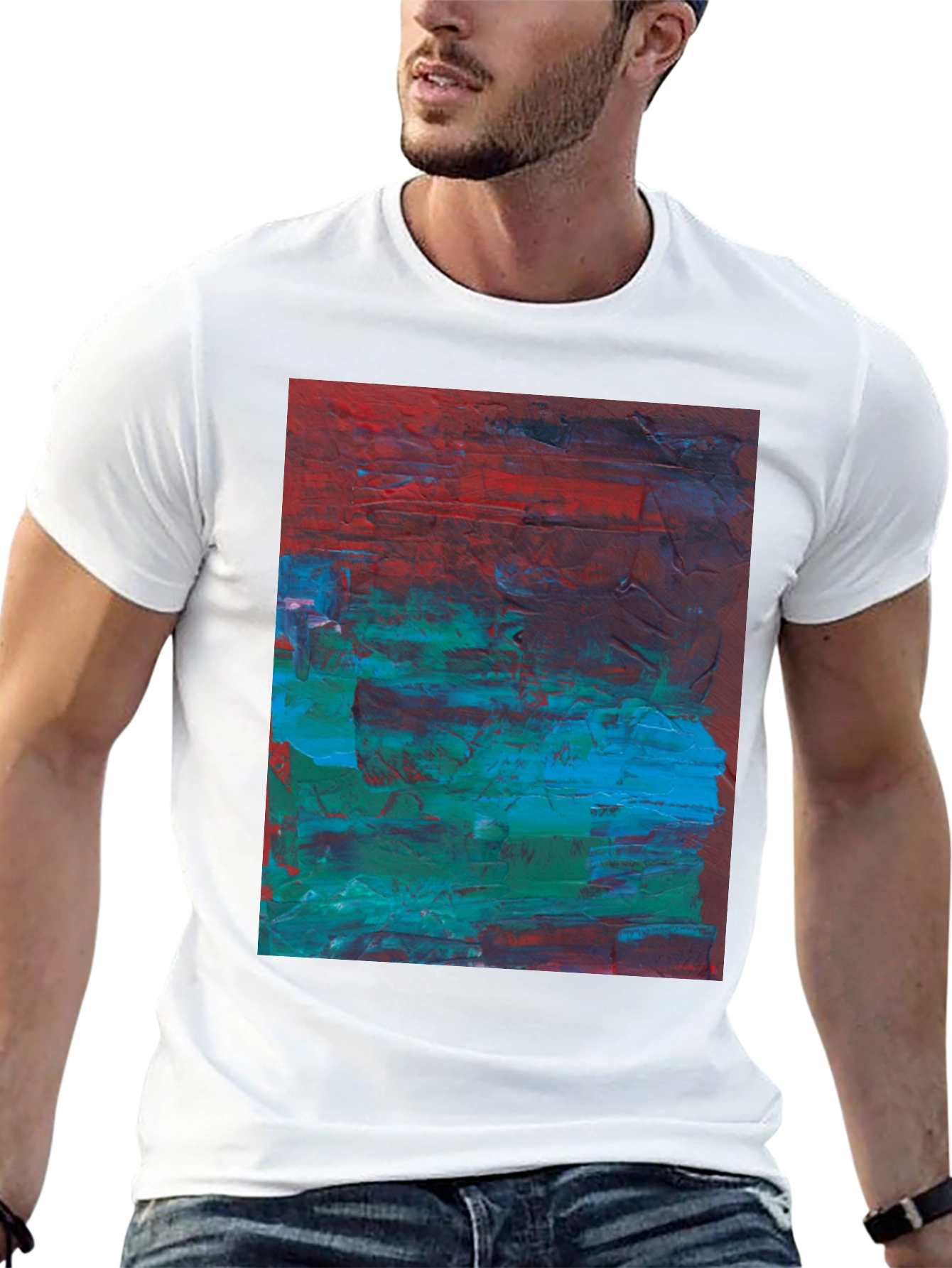 Abstract Art Tee - Bold & Unique Style