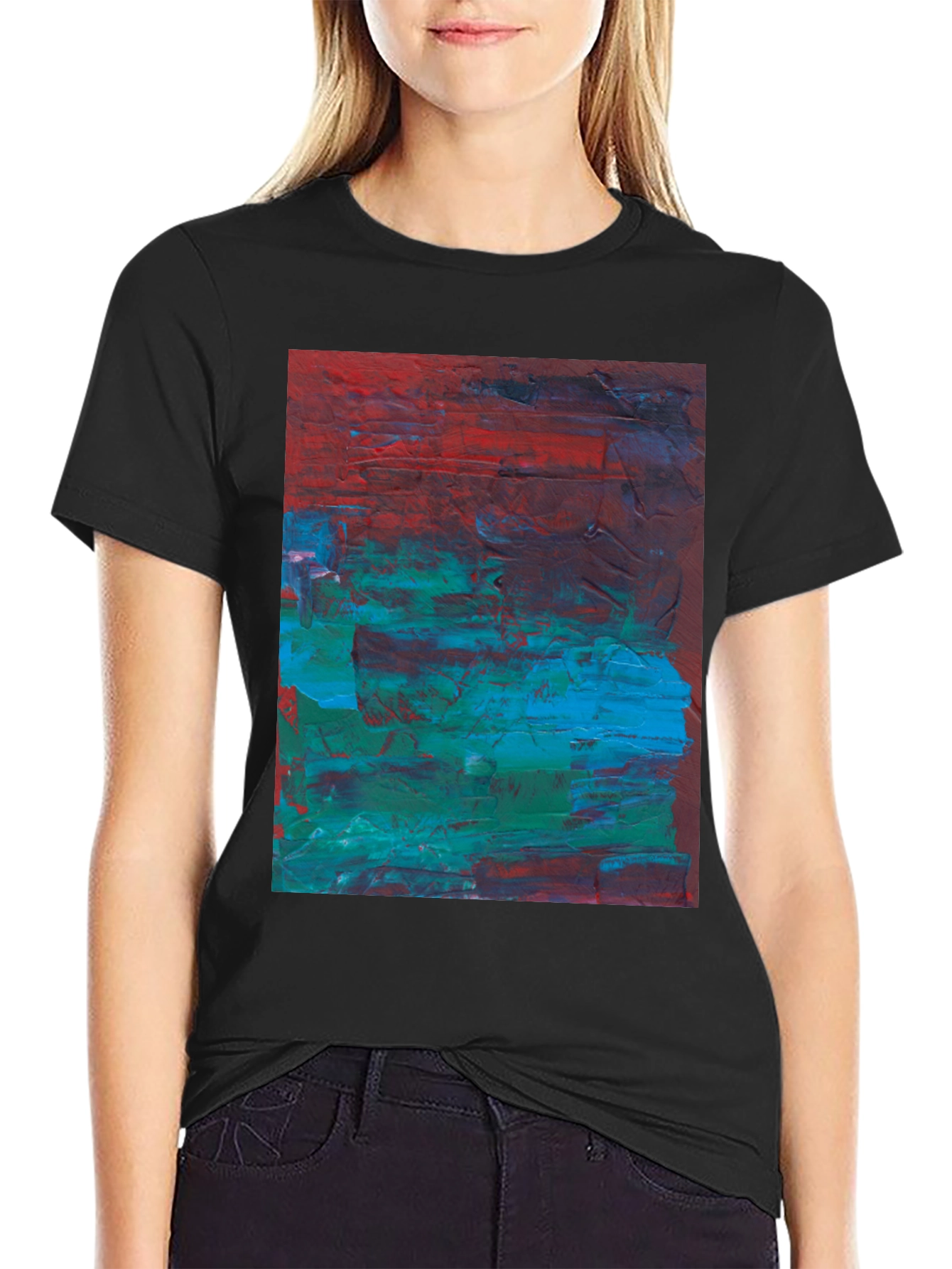 Abstract Art Tee - Bold & Unique Style
