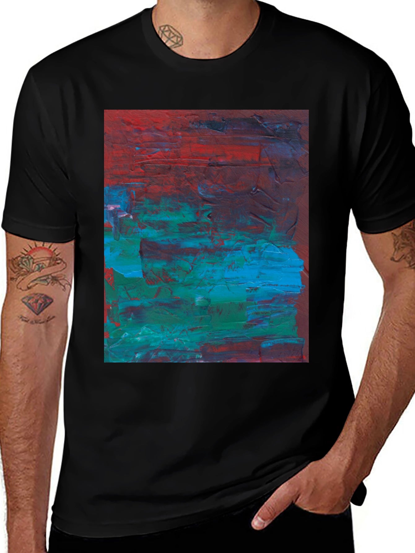 Abstract Art Tee - Bold & Unique Style