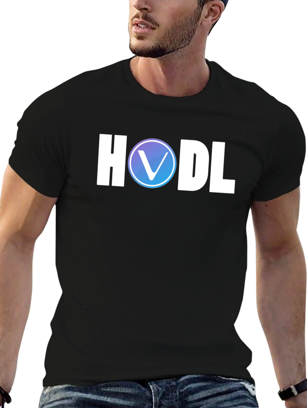 HODL Crypto T-Shirt - Black Graphic Tee