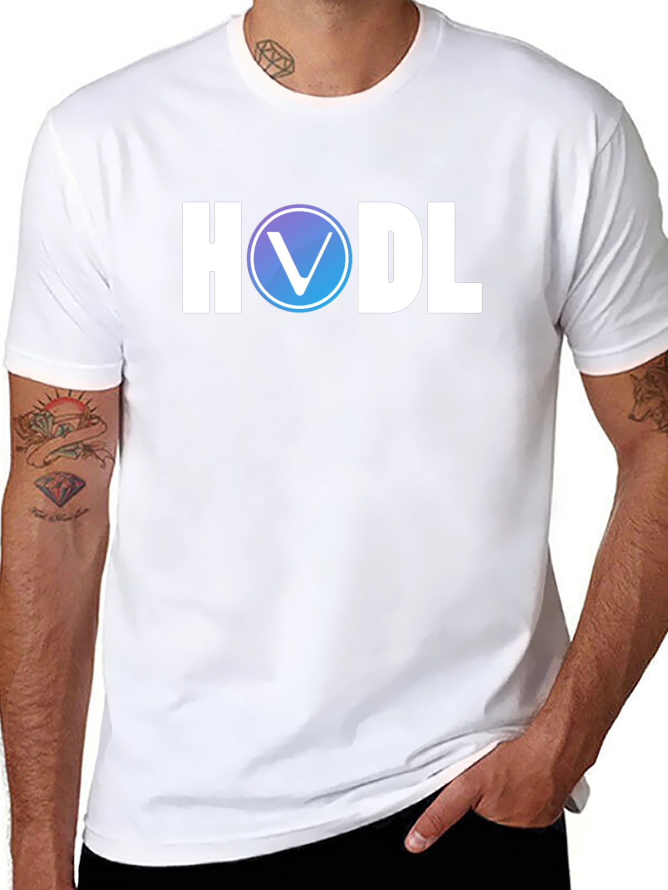 HODL Crypto T-Shirt - Black Graphic Tee