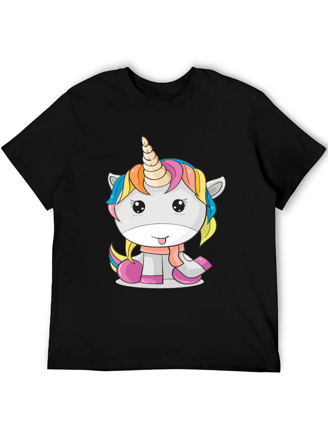 Unicorn Graphic T-Shirt - Cute Cartoon Animal Tee