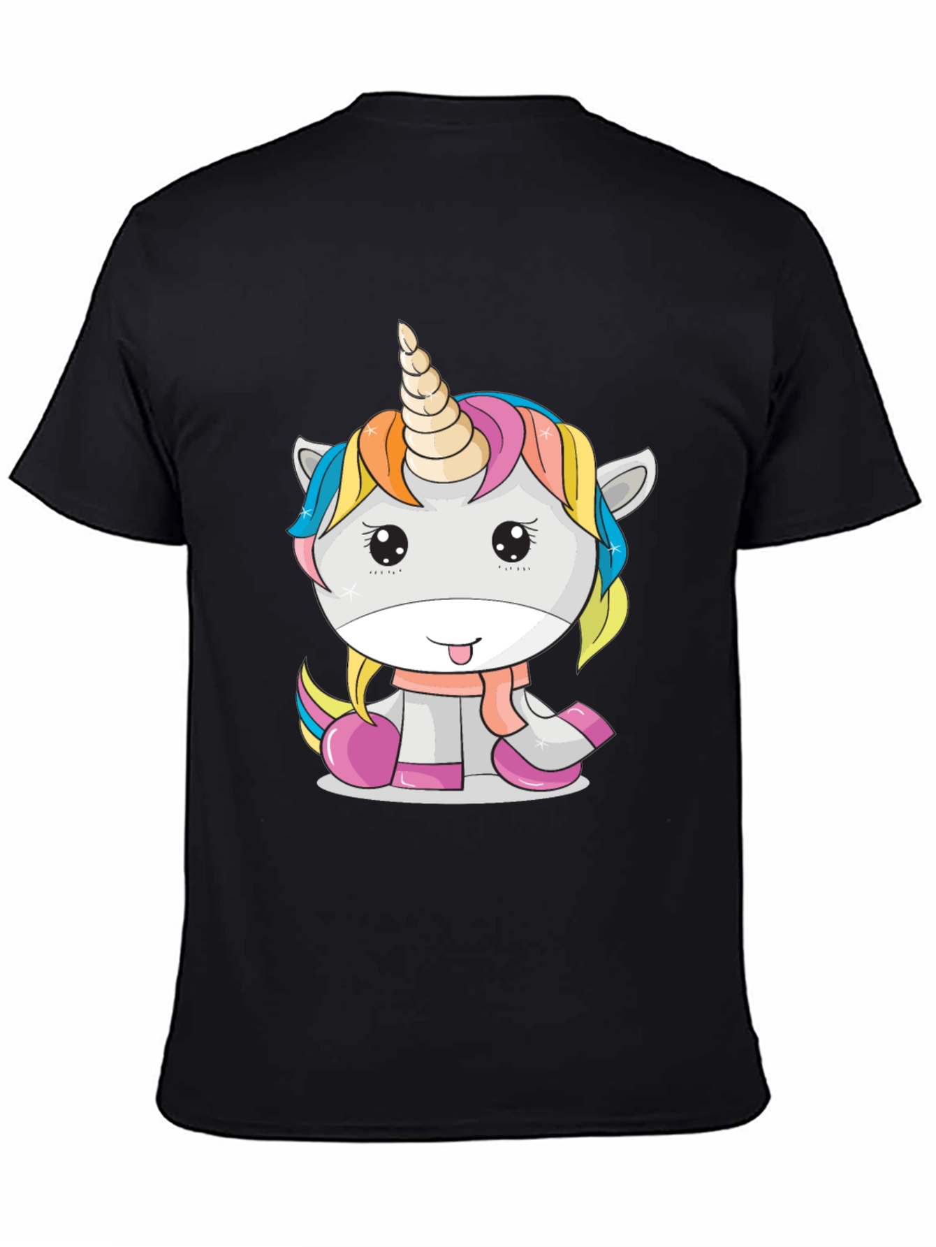 Unicorn Graphic T-Shirt - Cute Cartoon Animal Tee