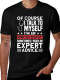 Oncologist Expert Advice Graphic T-Shirt