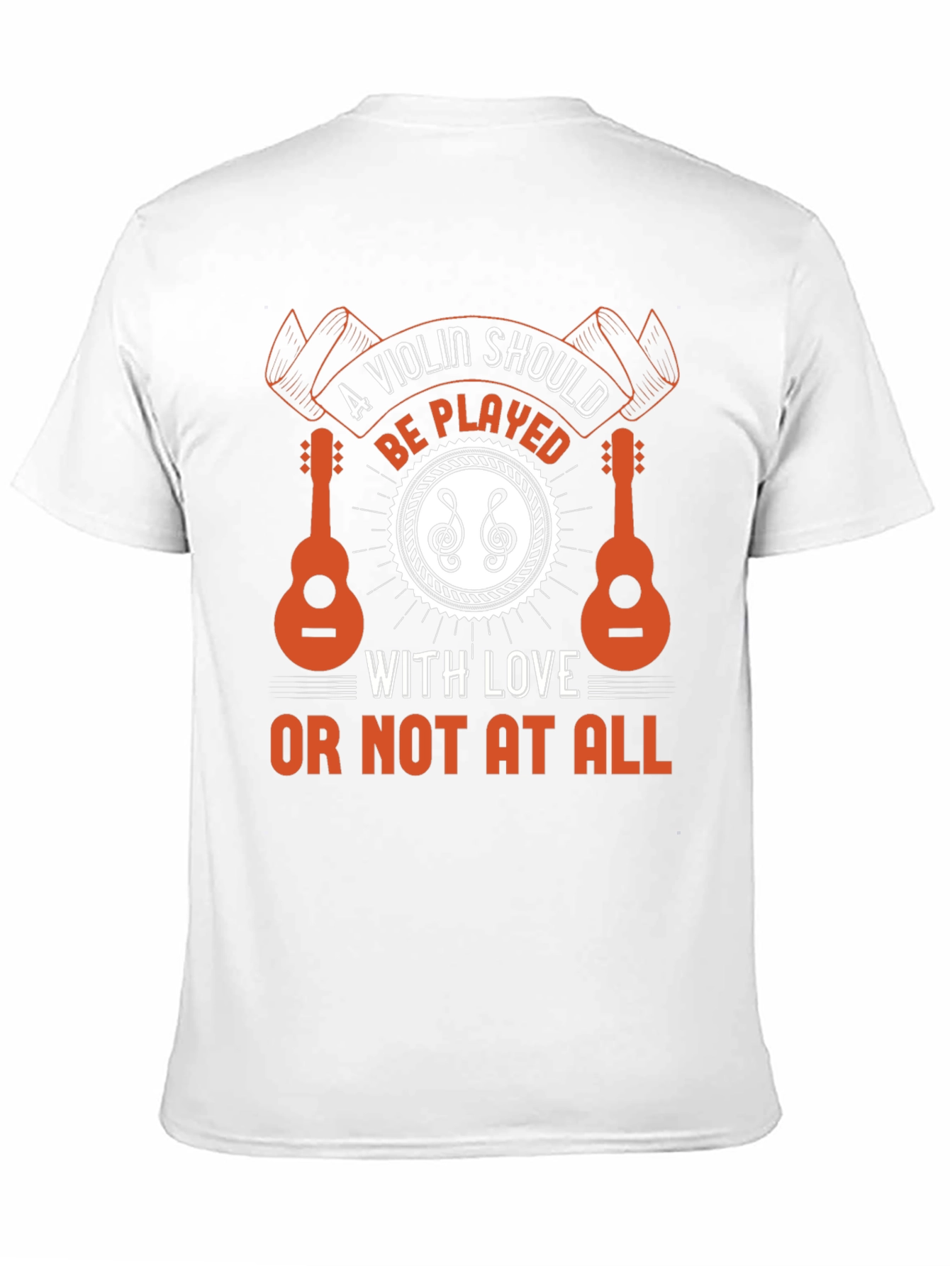 Violin Love T-Shirt - Music Lover Tee