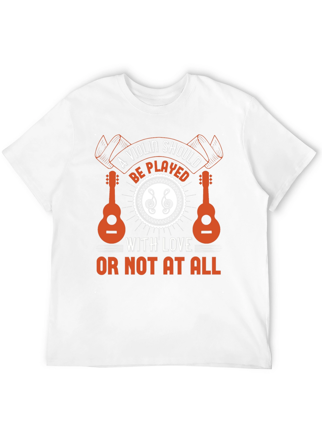 Violin Love T-Shirt - Music Lover Tee