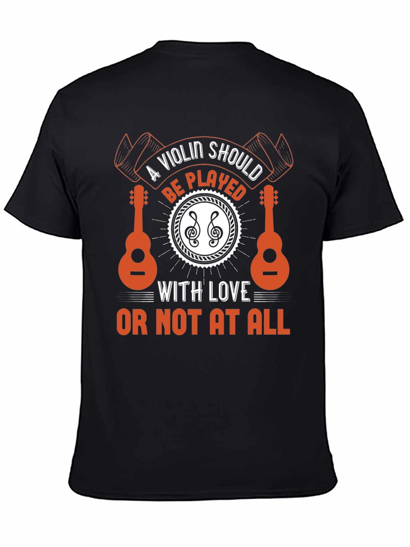Violin Love T-Shirt - Music Lover Tee