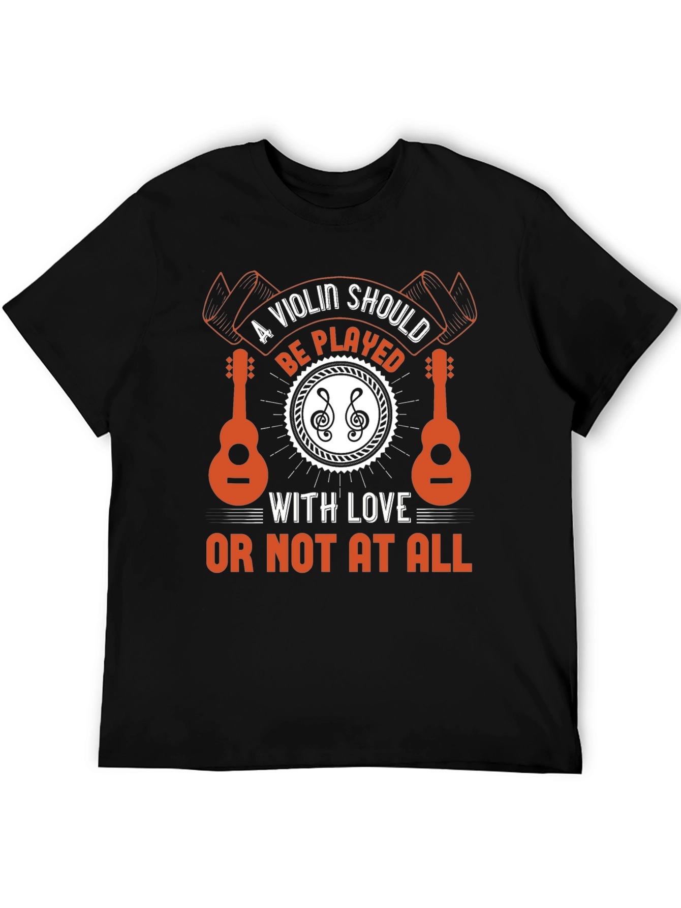 Violin Love T-Shirt - Music Lover Tee
