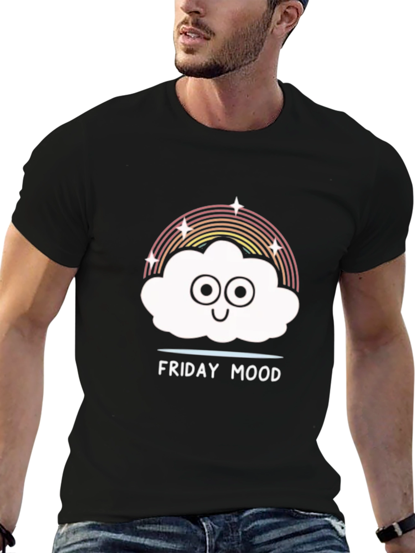 Friday Mood Graphic T-Shirt