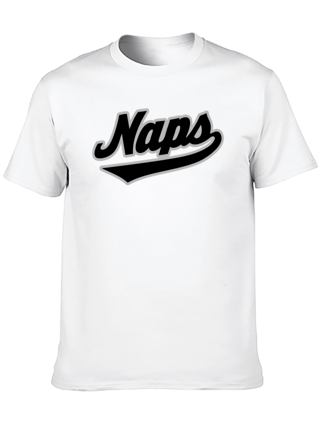 Naps T-Shirt - Black Cotton Tee