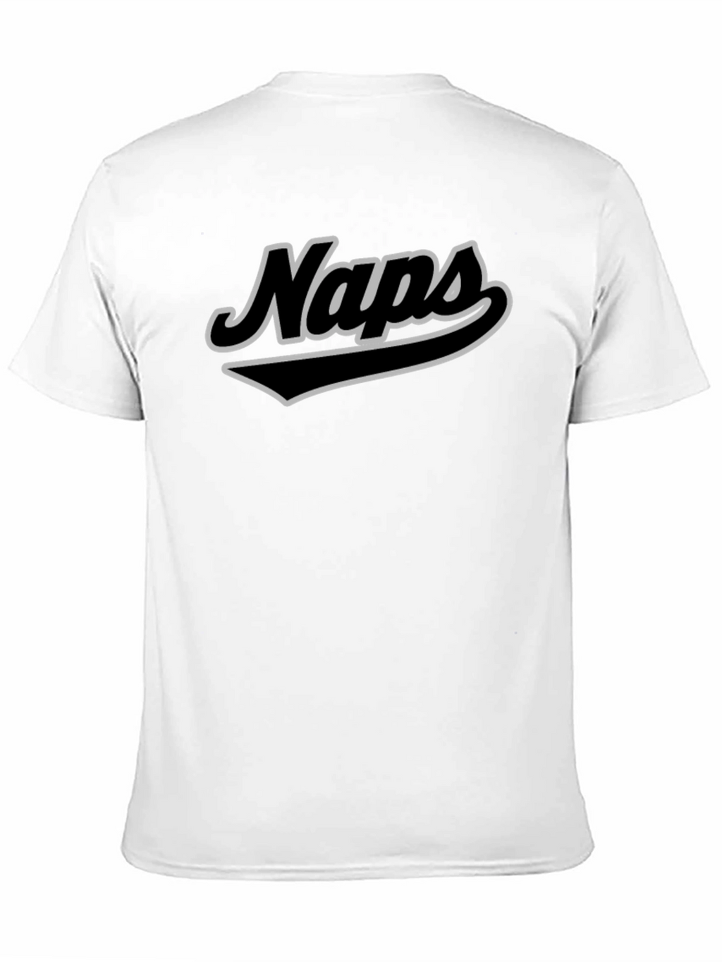 Naps T-Shirt - Black Cotton Tee