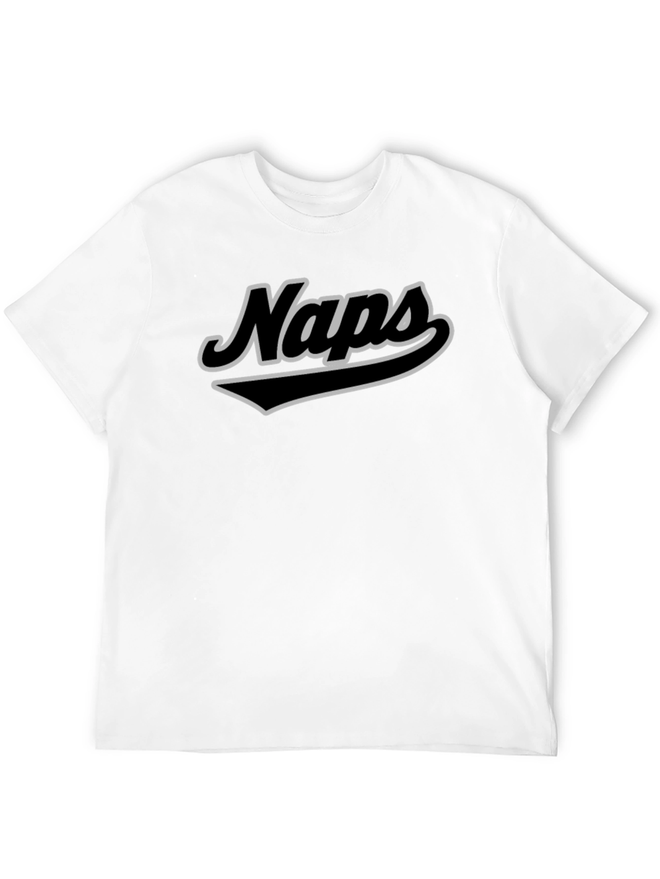 Naps T-Shirt - Black Cotton Tee