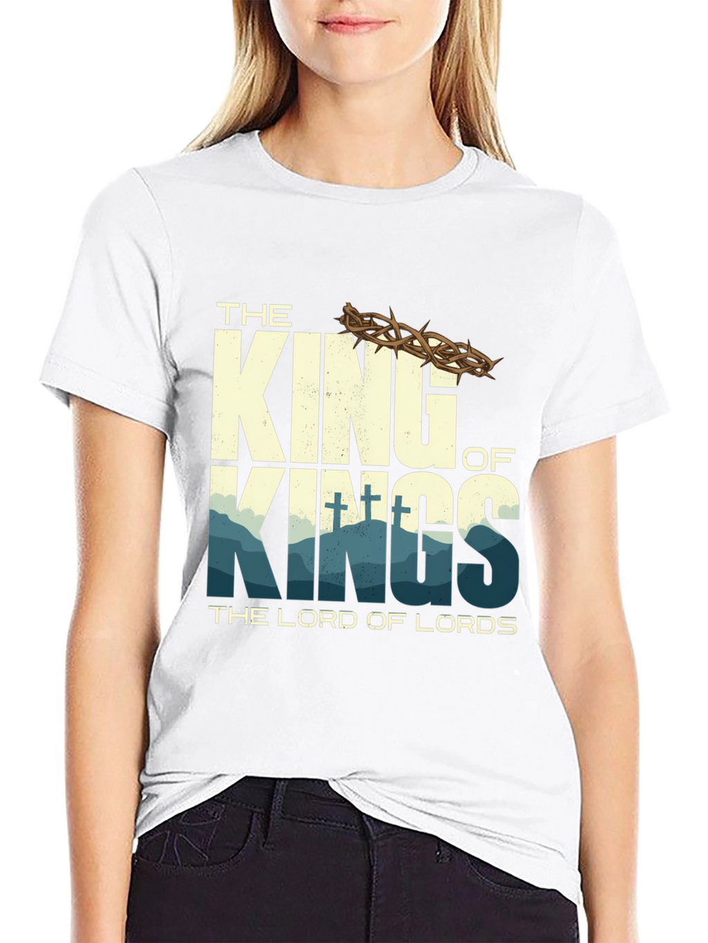 King of Kings Graphic T-Shirt - Religious Apparel