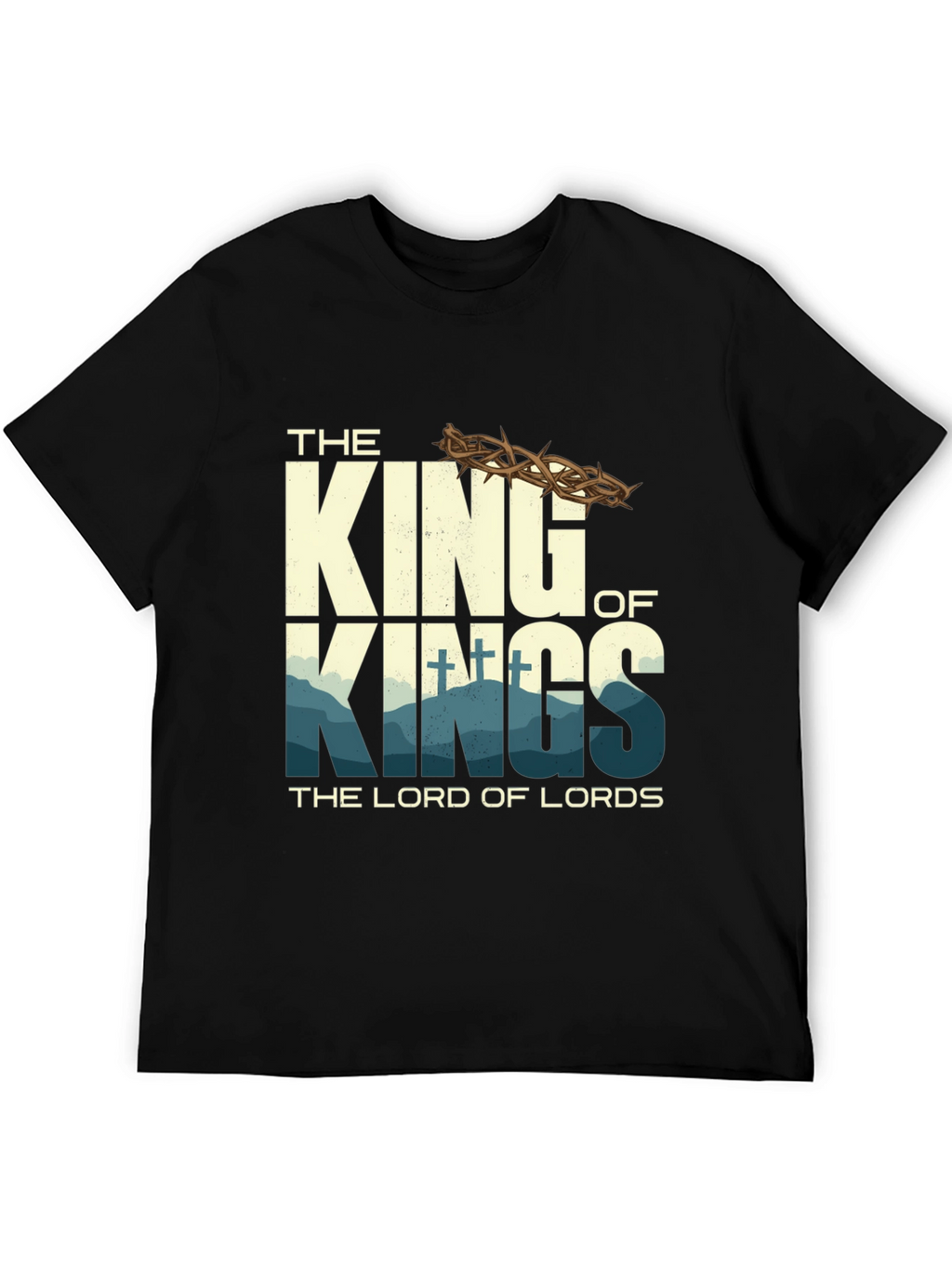 King of Kings Graphic T-Shirt - Religious Apparel