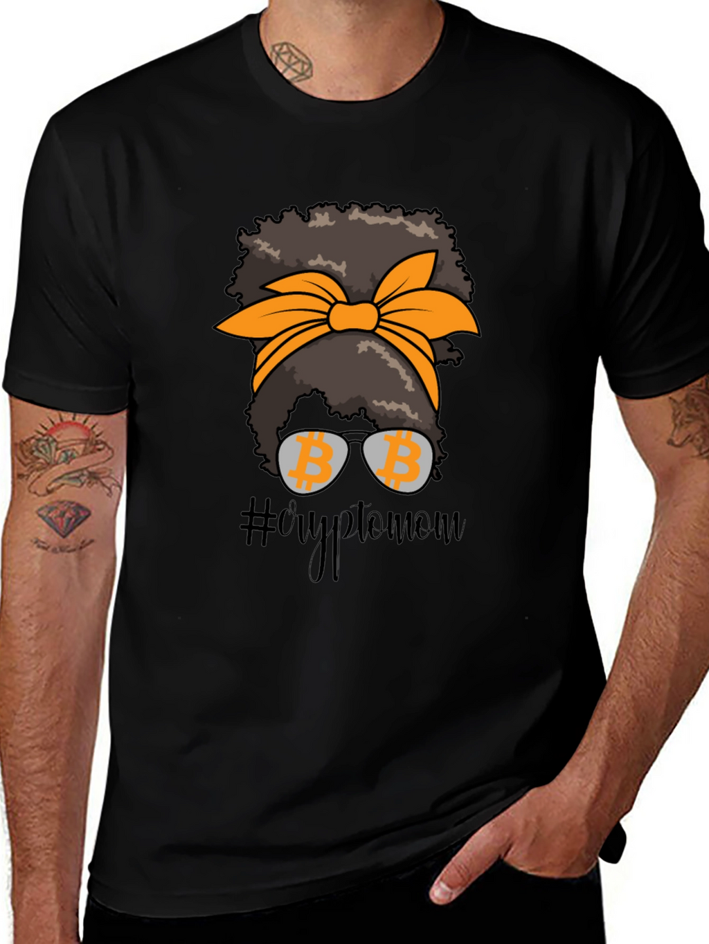 Crypto Mom T-Shirt Bitcoin Mama Tee