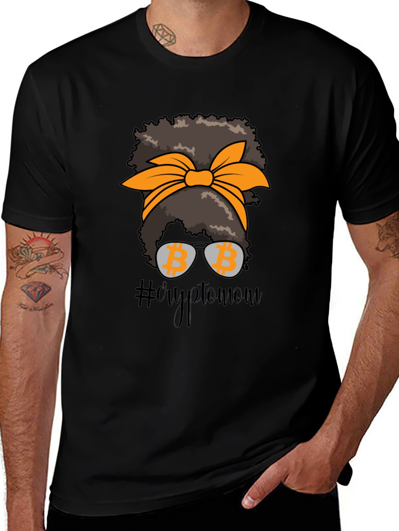 Crypto Mom T-Shirt Bitcoin Mama Tee