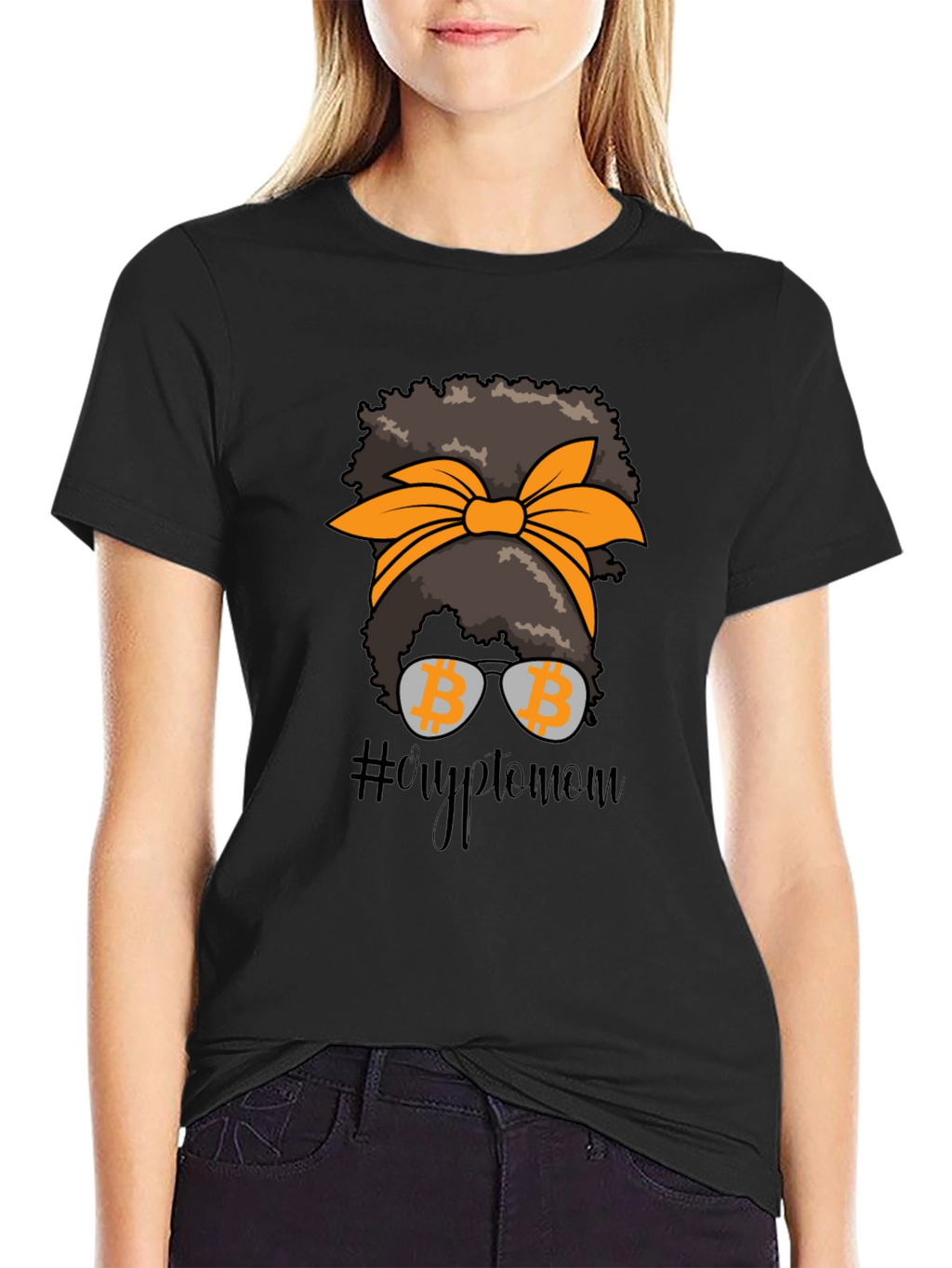 Crypto Mom T-Shirt Bitcoin Mama Tee