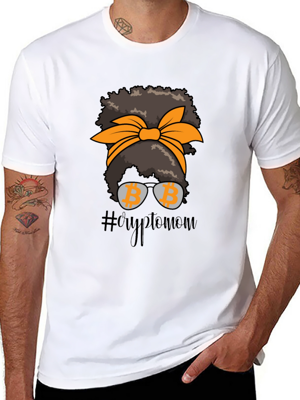 Crypto Mom T-Shirt Bitcoin Mama Tee
