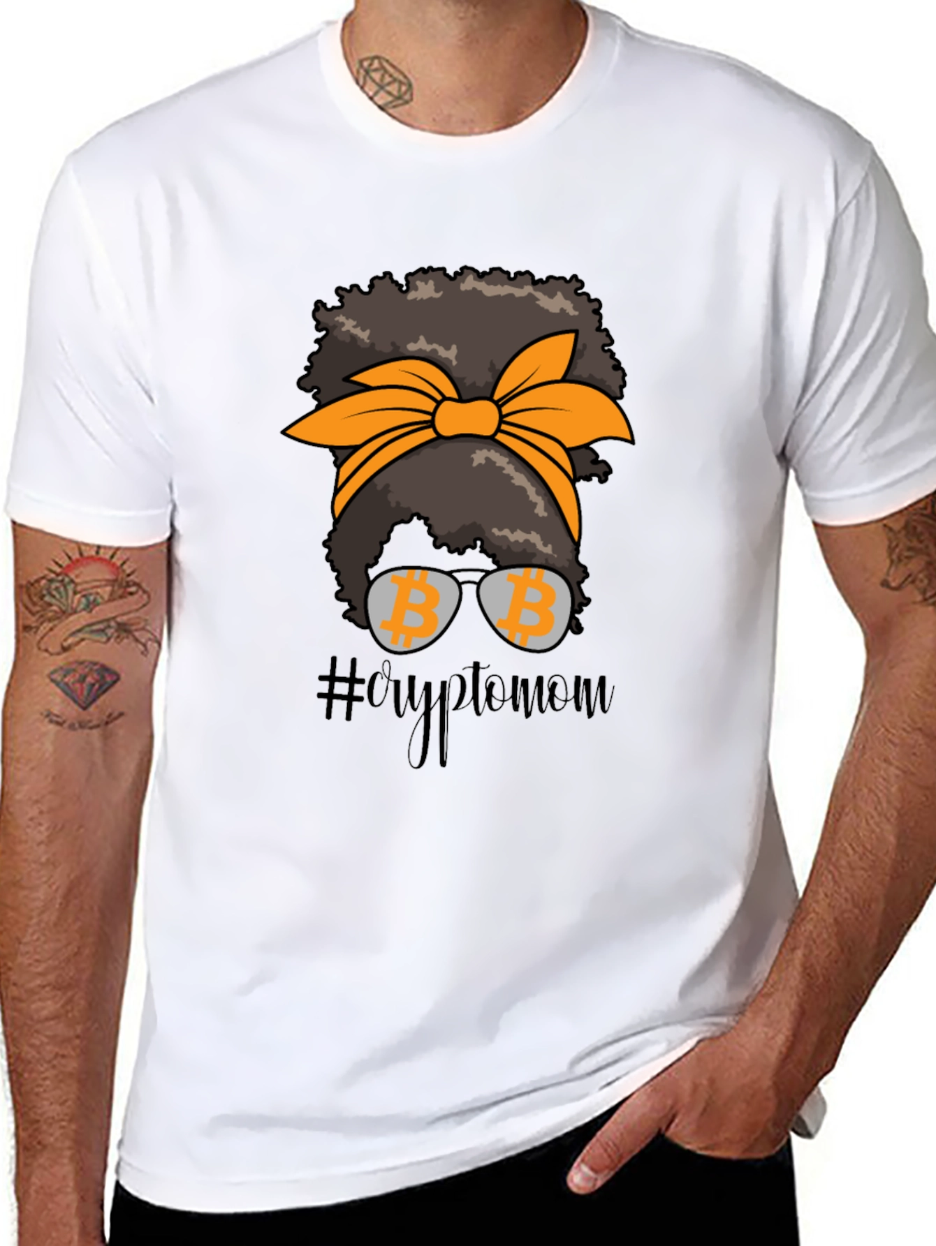 Crypto Mom T-Shirt Bitcoin Mama Tee