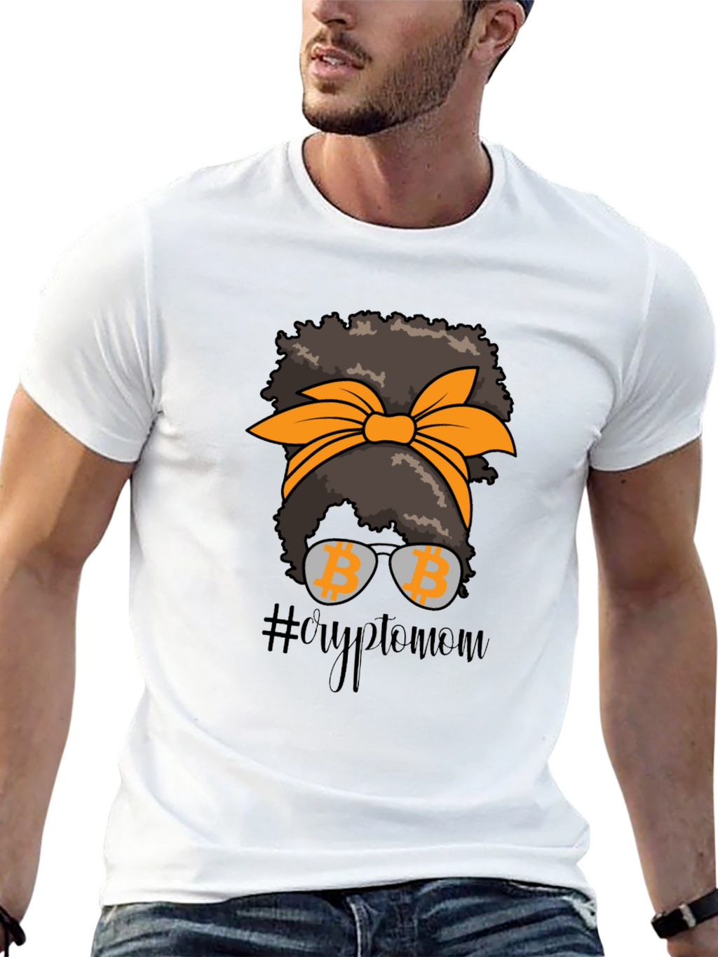 Crypto Mom T-Shirt Bitcoin Mama Tee