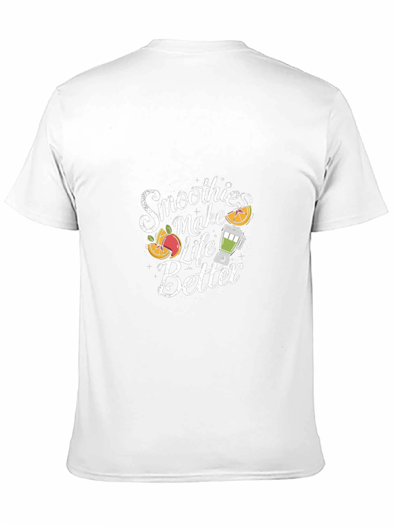 Smoothies Make Life Better Black T-Shirt