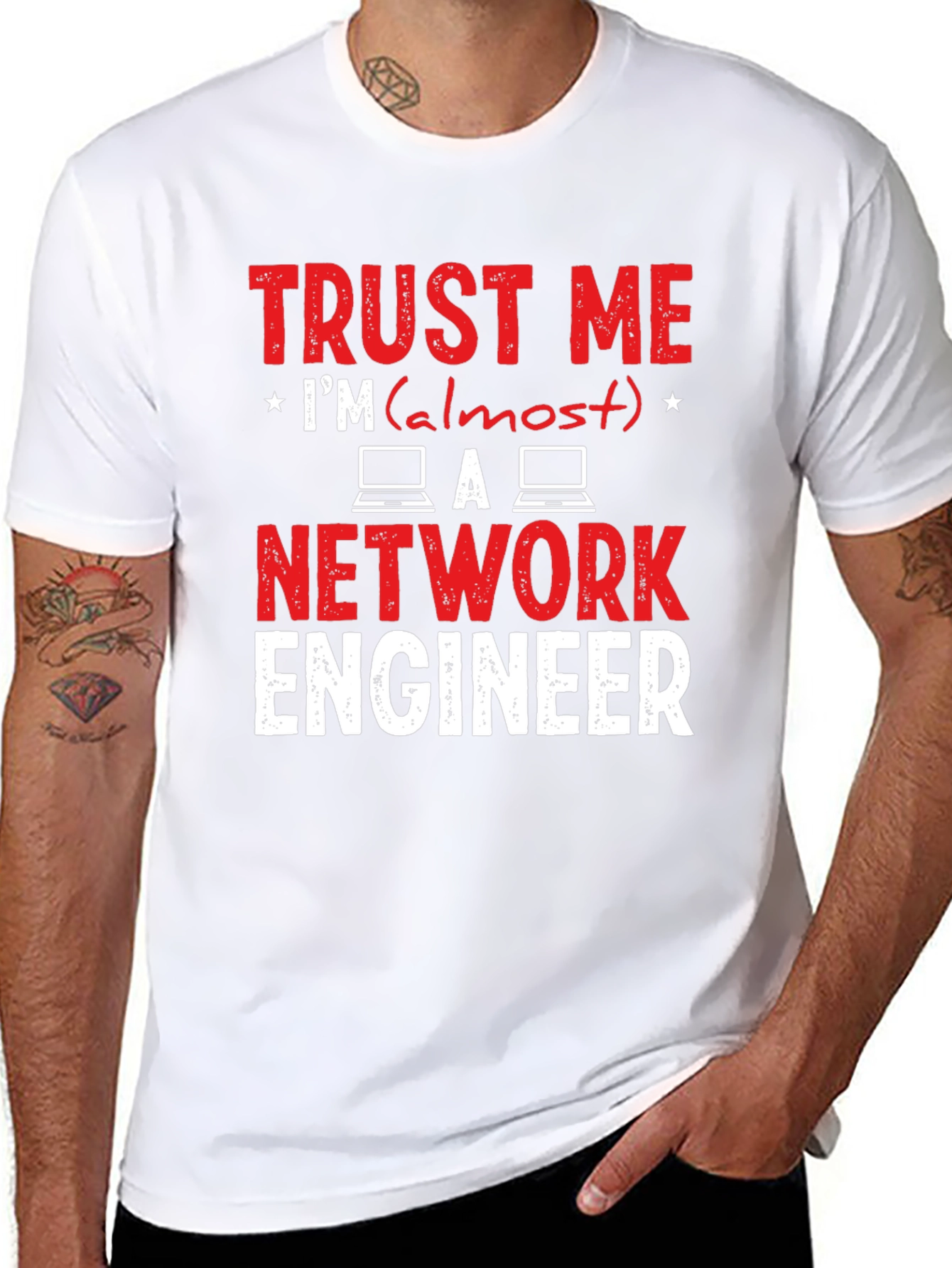 Trust Me Im Almost a Network Engineer T-Shirt