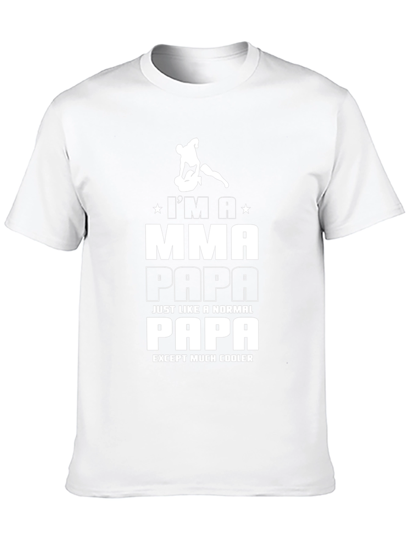 MMA Papa T-Shirt - Cool Dad Gift